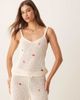 ASOS DESIGN ASOS DESIGN knit cami top with fruit embroidery in ecru - part of a set-Multi - 1