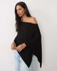 ASOS DESIGN ASOS DESIGN knit cape top in black - 1