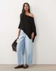 ASOS DESIGN ASOS DESIGN knit cape top in black - 3