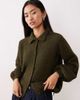 ASOS DESIGN ASOS DESIGN knit cardigan with wool in khaki-Green - 1