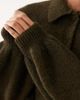 ASOS DESIGN ASOS DESIGN knit cardigan with wool in khaki-Green - 3