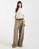 ASOS DESIGN ASOS DESIGN knit cinched cardigan with balloon sleeves in ecru-White - 1