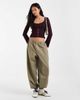 ASOS DESIGN ASOS DESIGN knit compact button through cardigan in dark brown - 2