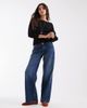ASOS DESIGN ASOS DESIGN knit fitted boat neck top in black - 2
