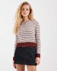 ASOS DESIGN ASOS DESIGN knit fitted zip up sweater in multi stripe - 1