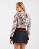 ASOS DESIGN ASOS DESIGN knit fitted zip up sweater in multi stripe - 4