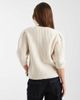 ASOS DESIGN ASOS DESIGN knit half sleeve cardigan in ecru-White - 3