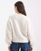ASOS DESIGN ASOS DESIGN knit mandarin detailing cardigan in cream-White - 4