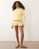 ASOS DESIGN ASOS DESIGN knit micro shorts in buttermilk - part of a set-Yellow - 2