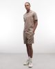 ASOS DESIGN ASOS DESIGN knit notch neck in stone - part of a set-Gray - 2