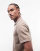 ASOS DESIGN ASOS DESIGN knit notch neck in stone - part of a set-Gray - 3