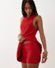 ASOS DESIGN ASOS DESIGN knit pleated shorts in red - part of a set - 2