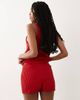 ASOS DESIGN ASOS DESIGN knit pleated shorts in red - part of a set - 4