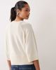 ASOS DESIGN ASOS DESIGN knit raglan detailed sweater in ecru-Neutral - 4