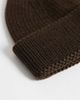 ASOS DESIGN ASOS DESIGN knit ribbed mini fisherman beanie in brown - 2