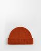 ASOS DESIGN ASOS DESIGN knit ribbed mini fisherman beanie in orange - 1