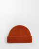 ASOS DESIGN ASOS DESIGN knit ribbed mini fisherman beanie in orange - 3