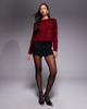 ASOS DESIGN ASOS DESIGN knit sequin cardigan in red - 2