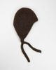 ASOS DESIGN ASOS DESIGN knit sequin skull cap in chocolate-Brown - 1