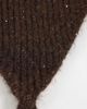 ASOS DESIGN ASOS DESIGN knit sequin skull cap in chocolate-Brown - 2