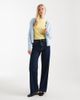 ASOS DESIGN ASOS DESIGN knit slash neck top in buttermilk - part of a set-Yellow - 2