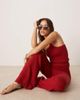 ASOS DESIGN ASOS DESIGN knit slub pants in red - part of a set - 3