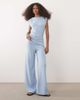 ASOS DESIGN ASOS DESIGN knit wide leg pants in blue - part of a set - 1