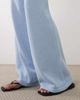 ASOS DESIGN ASOS DESIGN knit wide leg pants in blue - part of a set - 4