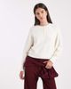ASOS DESIGN ASOS DESIGN knitted long sleeve henley sweater in oatmeal-Neutral - 1