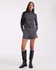 ASOS DESIGN ASOS DESIGN knitted long sleeve turtleneck sweater in charcoal-Gray - 2