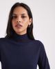 ASOS DESIGN ASOS DESIGN knitted long sleeve turtleneck sweater in navy - 3