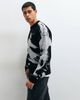 ASOS DESIGN ASOS DESIGN knitted oversized sweater in monochrome-Black - 3
