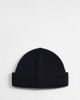 ASOS DESIGN ASOS DESIGN knitted rib mini fisherman beanie in black - 1