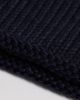 ASOS DESIGN ASOS DESIGN knitted rib mini fisherman beanie in navy - 2