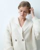 ASOS DESIGN ASOS DESIGN knitted shawl oversized cardigan in cream-Brown - 3