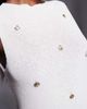 ASOS DESIGN ASOS DESIGN knitted tank top with gold shell charms in ecru-White - 3