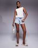 ASOS DESIGN ASOS DESIGN knitted tank top with gold shell charms in ecru-White - 4