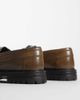 ASOS DESIGN ASOS DESIGN lace-up boat shoes with cleated sole in distressed brown leather - 4