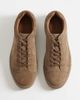 ASOS DESIGN ASOS DESIGN lace-up sneakers in mole suede-Brown - 3