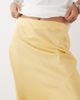 ASOS DESIGN ASOS DESIGN lace hem fishtail maxi skirt in buttermilk-Yellow - 3