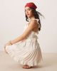 ASOS DESIGN ASOS DESIGN lace insert ruffle tiered swing mini dress in white - 1
