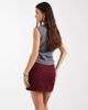 ASOS DESIGN ASOS DESIGN lace mini skirt in burgundy-Red - 3