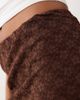 ASOS DESIGN ASOS DESIGN lace mini skirt in chocolate-Brown - 3