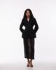 ASOS DESIGN ASOS DESIGN lace sheer column maxi skirt in black - 1