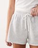 ASOS DESIGN ASOS DESIGN lace side stripe drawstring shorts in gray - 3