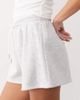 ASOS DESIGN ASOS DESIGN lace side stripe drawstring shorts in gray - 4