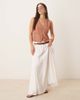 ASOS DESIGN ASOS DESIGN lace trim vest in brown - 2
