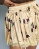 ASOS DESIGN ASOS DESIGN lace trim volume satin shorts in cherry print-Multi - 2