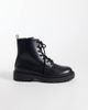 ASOS DESIGN ASOS DESIGN lace up boots with chunky sole in black - 1