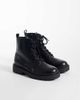 ASOS DESIGN ASOS DESIGN lace up boots with chunky sole in black - 2